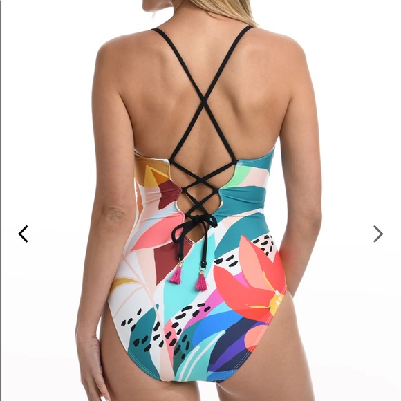 La Blanca Swim One Piece size 10 - Picture 2 of 3